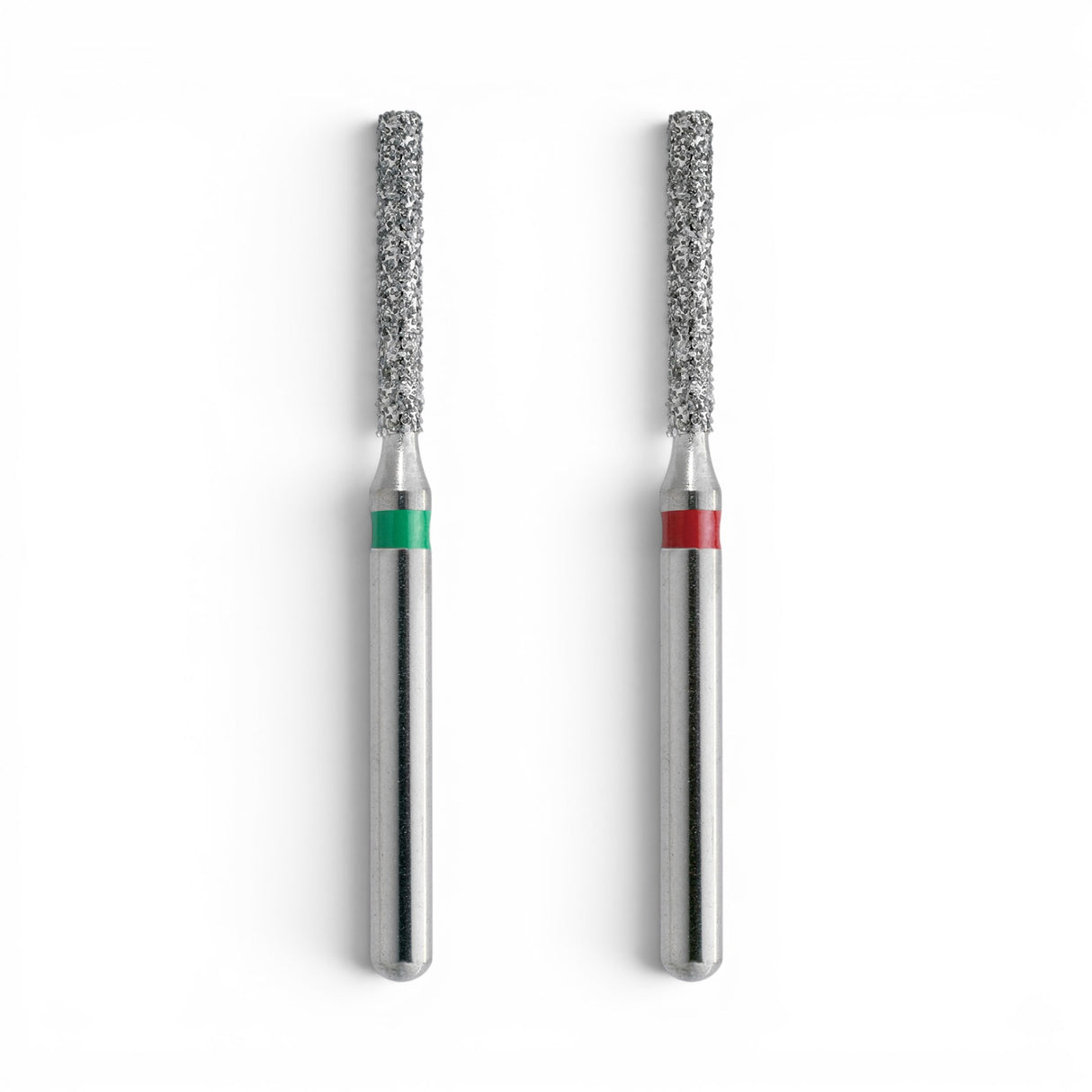 MDT FG Diamond Bur - Round Edge Cylinder 837KR Dental Bur, 5pcs