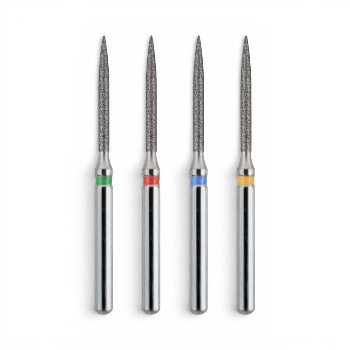 MDT FG Diamond Bur - Flame 863 Dental Bur, 5pcs