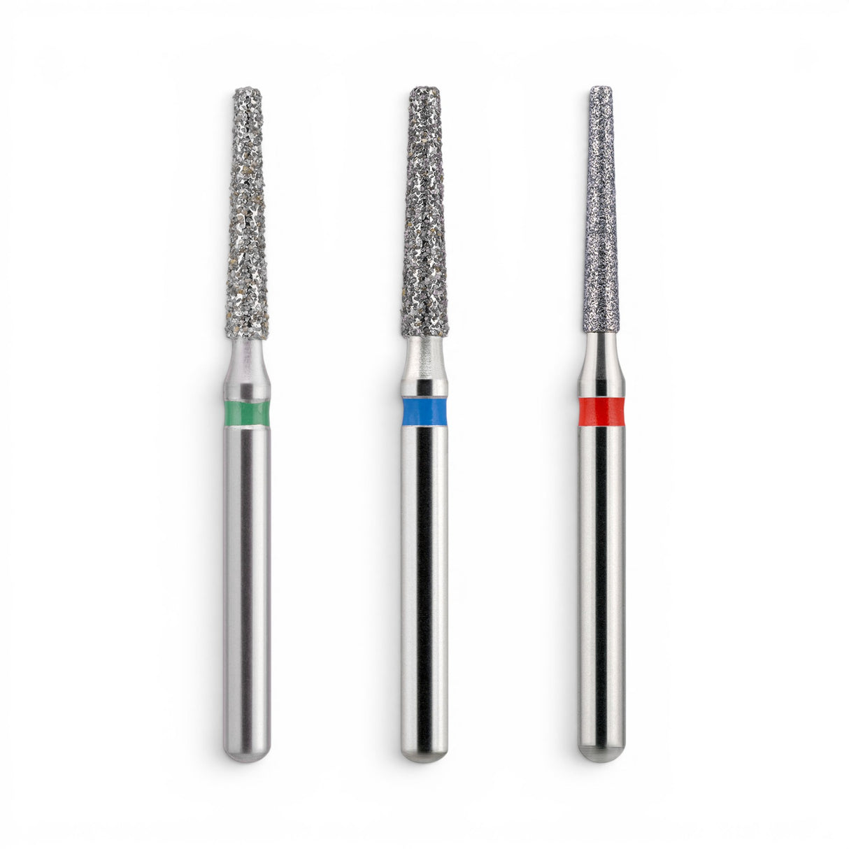 MDT FG Diamond Bur - Flat End Taper 847 Dental Bur, 5pcs