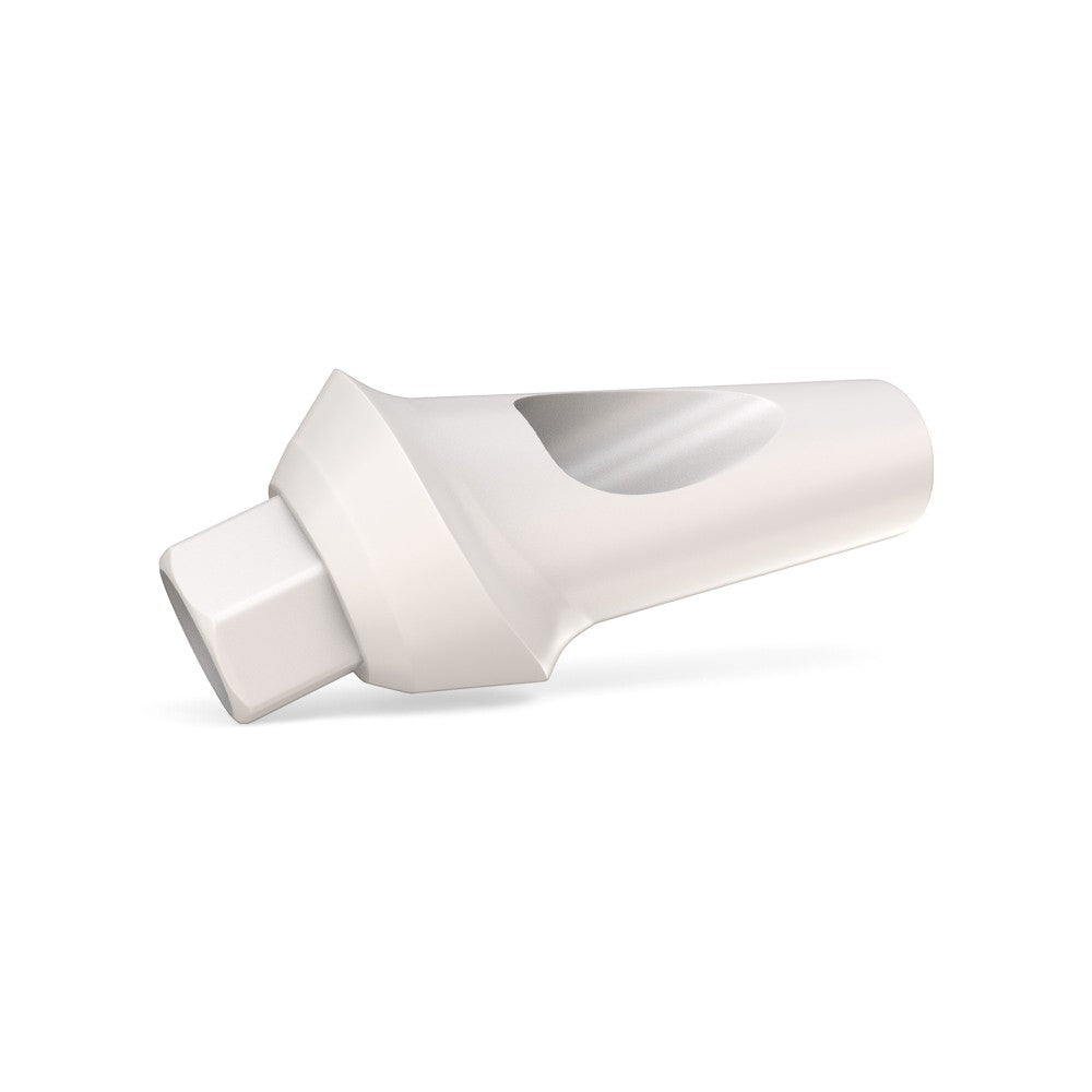 Angulated 25° Peek Temporary Anatomic Abutment Ø5.2mm for AB Dent® Internal Hex Standard Platform