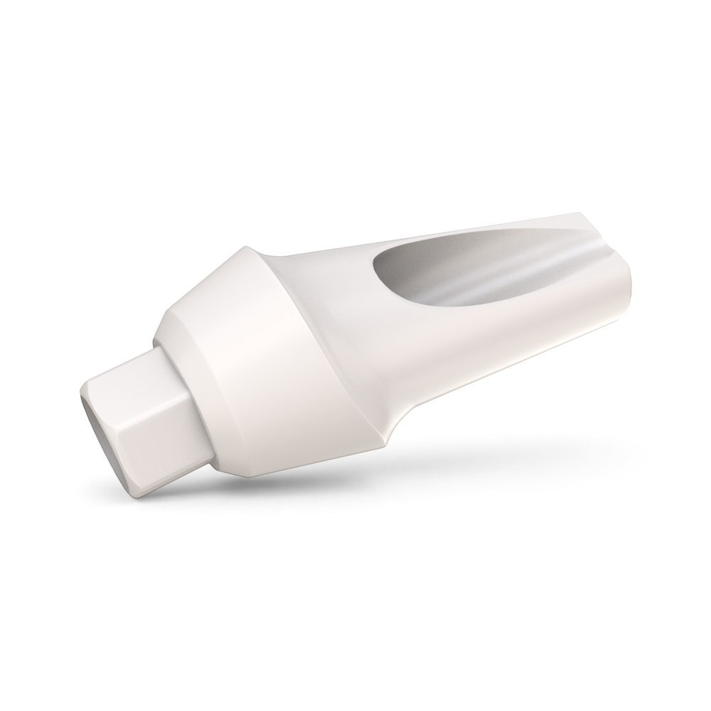 Angulated 15° Peek Temporary Anatomic Abutment - Internal Hex SP