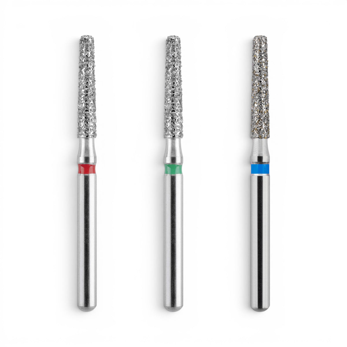 MDT FG Diamond Bur - Round Edge Taper 846KR Dental Bur 8.0mm, 5pcs
