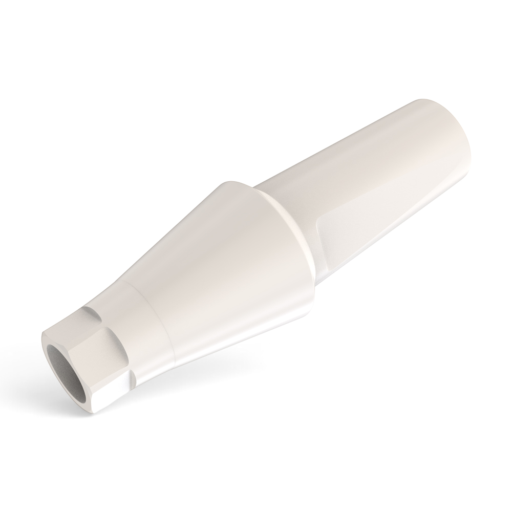Straight Peek Temporary Anatomic Abutment - Regular Platform Conical Connection