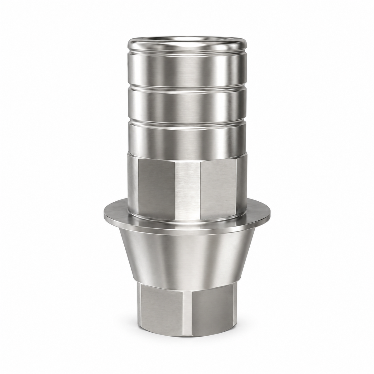 GDT Anti Rotational Titanium Base – Regular Platform Conical Connection