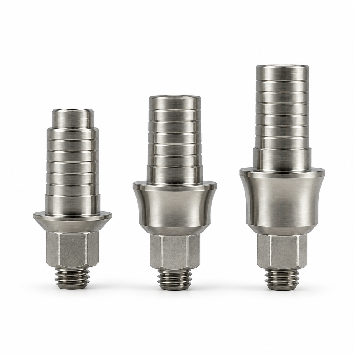 Ti Base Slim Anti Rotational Abutment for Single Crown Ø3.75mm for AB Dent® Internal Hex Standard Platform