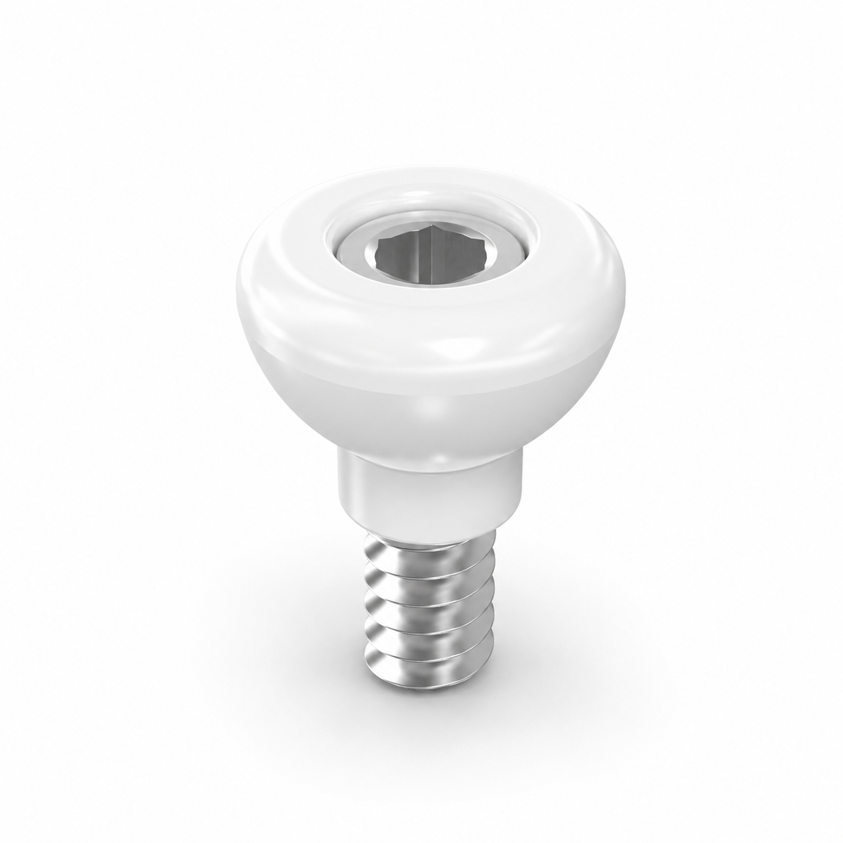 Zirconia Healing Cap Ø4.7mm for MIS Seven® Internal Hex Standard Platform