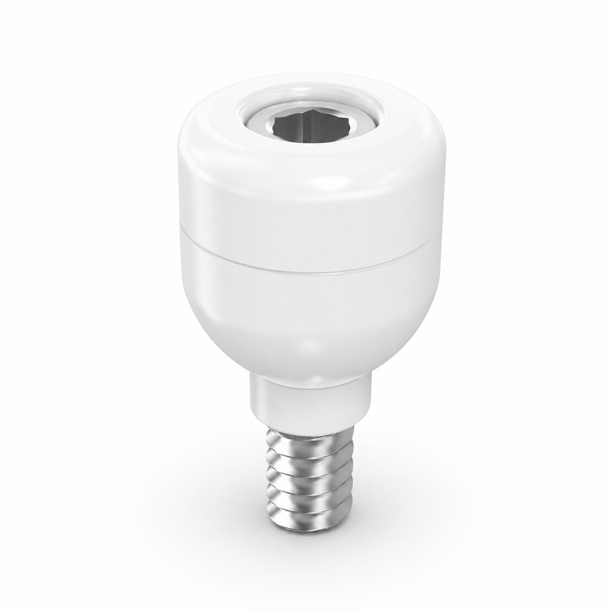 Zirconia Healing Cap Ø4.7mm for MIS Seven® Internal Hex Standard Platform