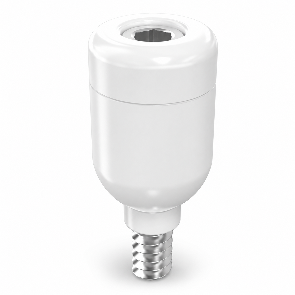 Zirconia Healing Cap Ø4.7mm for MIS Seven® Internal Hex Standard Platform