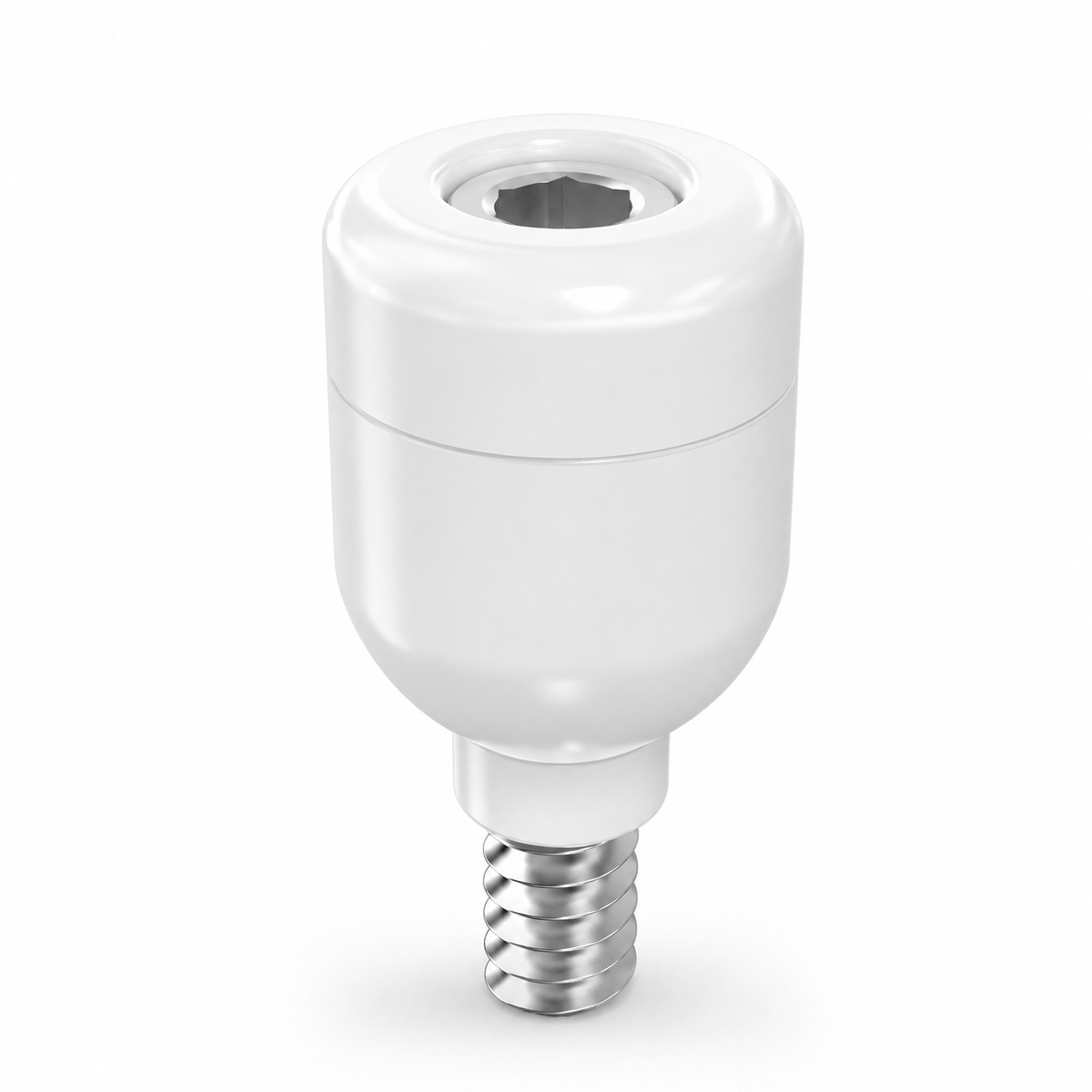 Zirconia Healing Cap Ø4.7mm for MIS Seven® Internal Hex Standard Platform