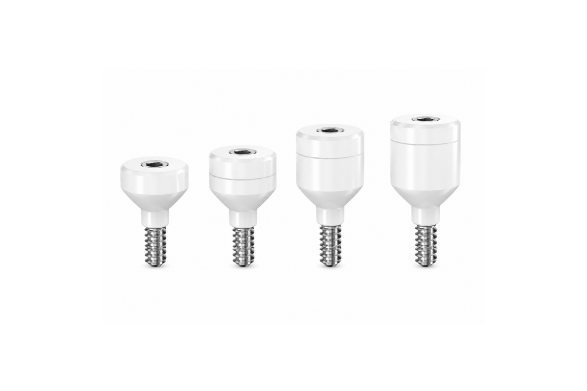 Zirconia Healing Cap Ø5.5mm for BioHorizons® Internal Hex 4.5mm Platform