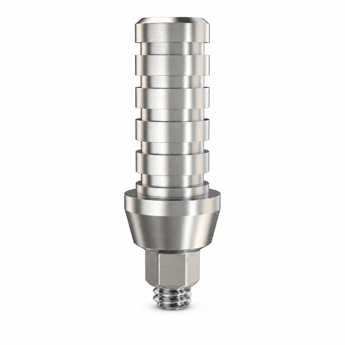 Anti-Rotational Titanium Temporary Abutment – Internal Hex SP
