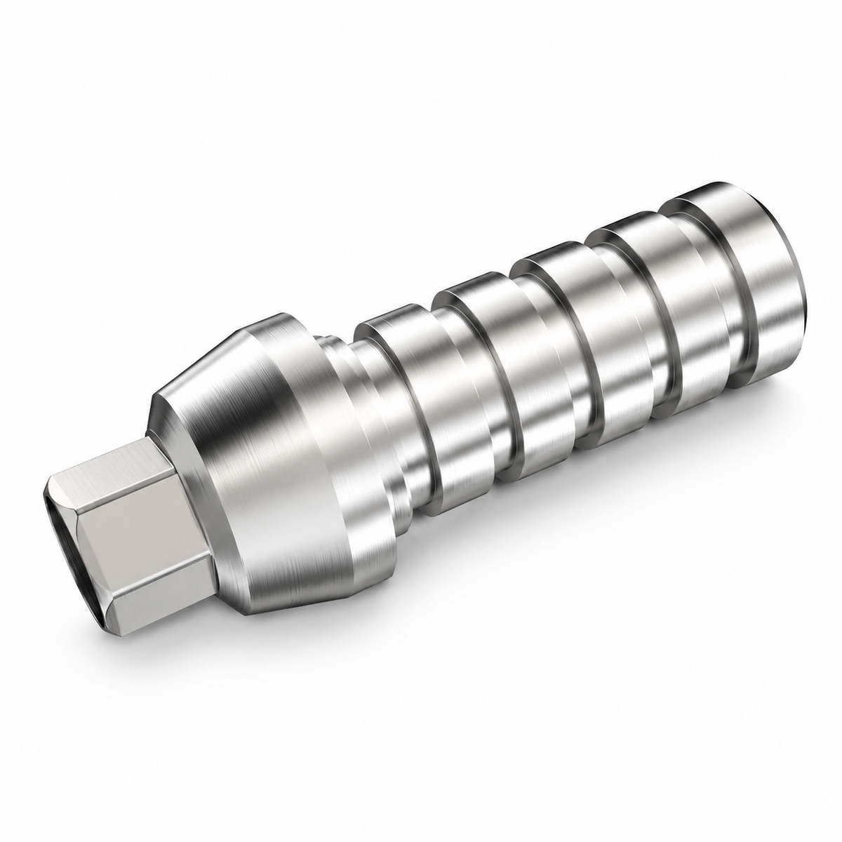 Anti-Rotational Titanium Temporary Abutment – Internal Hex SP