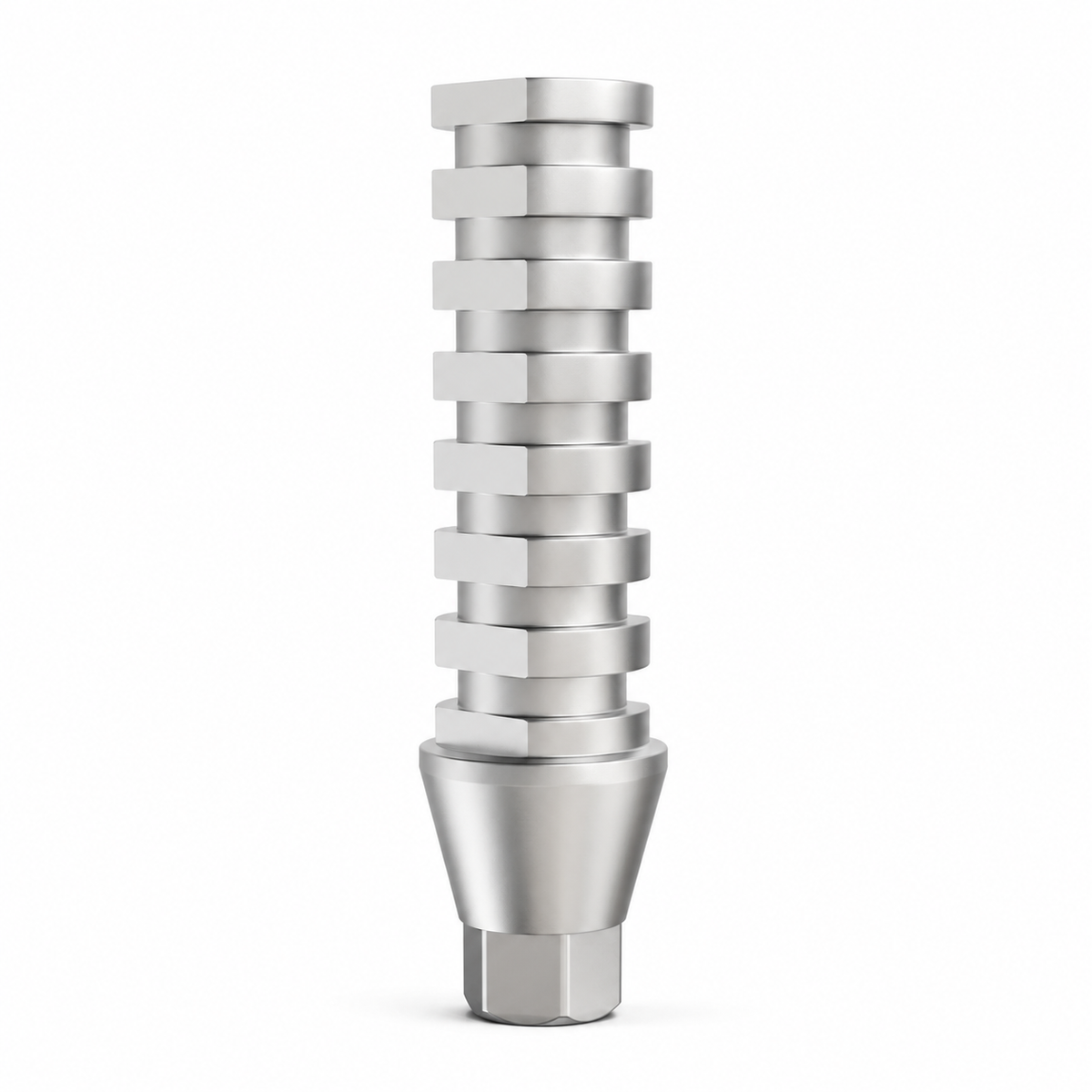 Anti-Rotational Titanium Temporary Abutment Ø4.5mm for DSI® Conical Connection Hex Narrow Platform