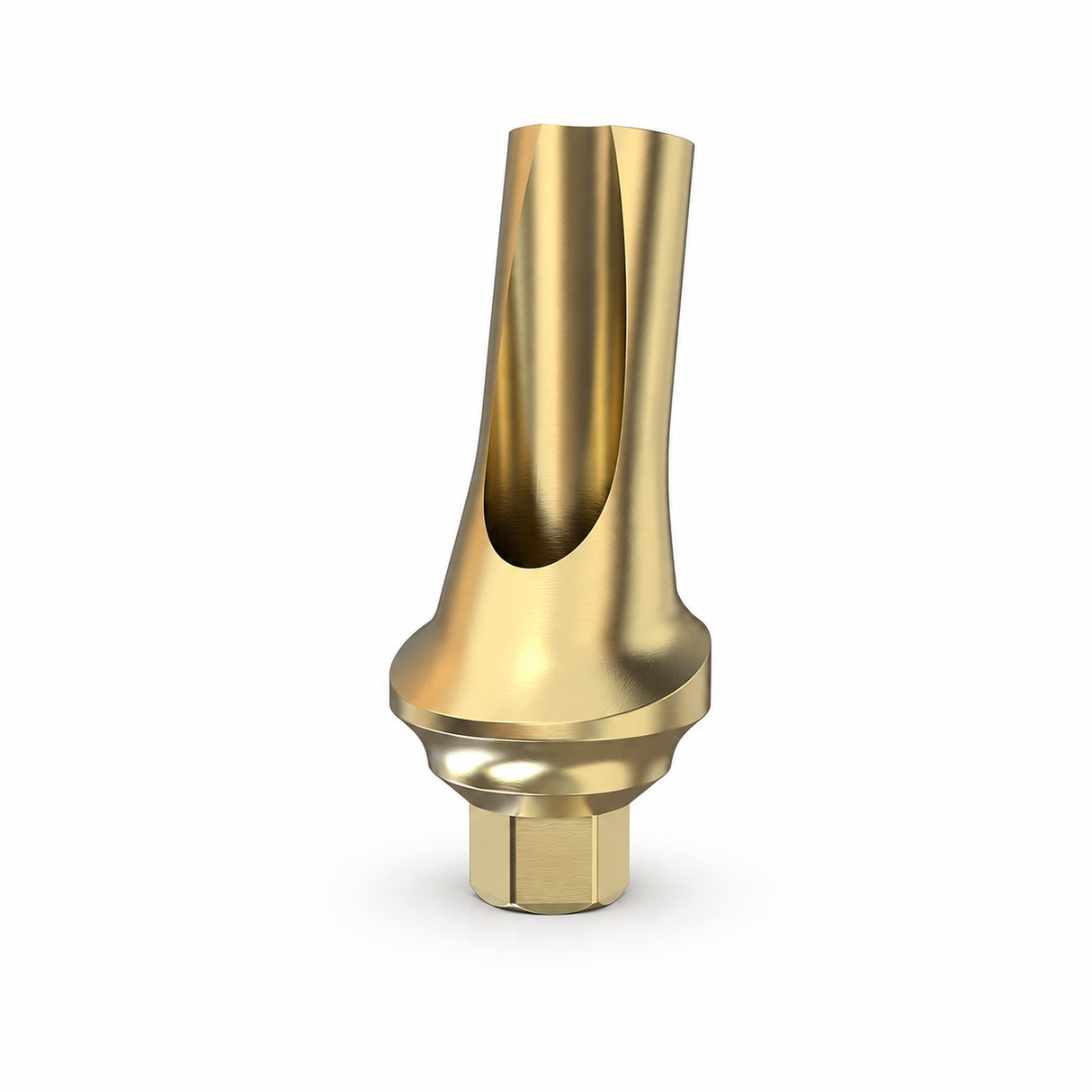 Angulated Concave Abutment 15° for Cortex® Internal Hex Standard Platform
