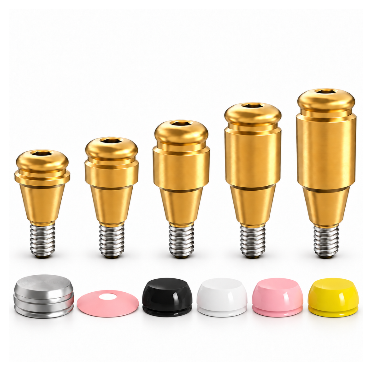 Straight Premium Click Attachment Kit – Regular Platform Conical Connection