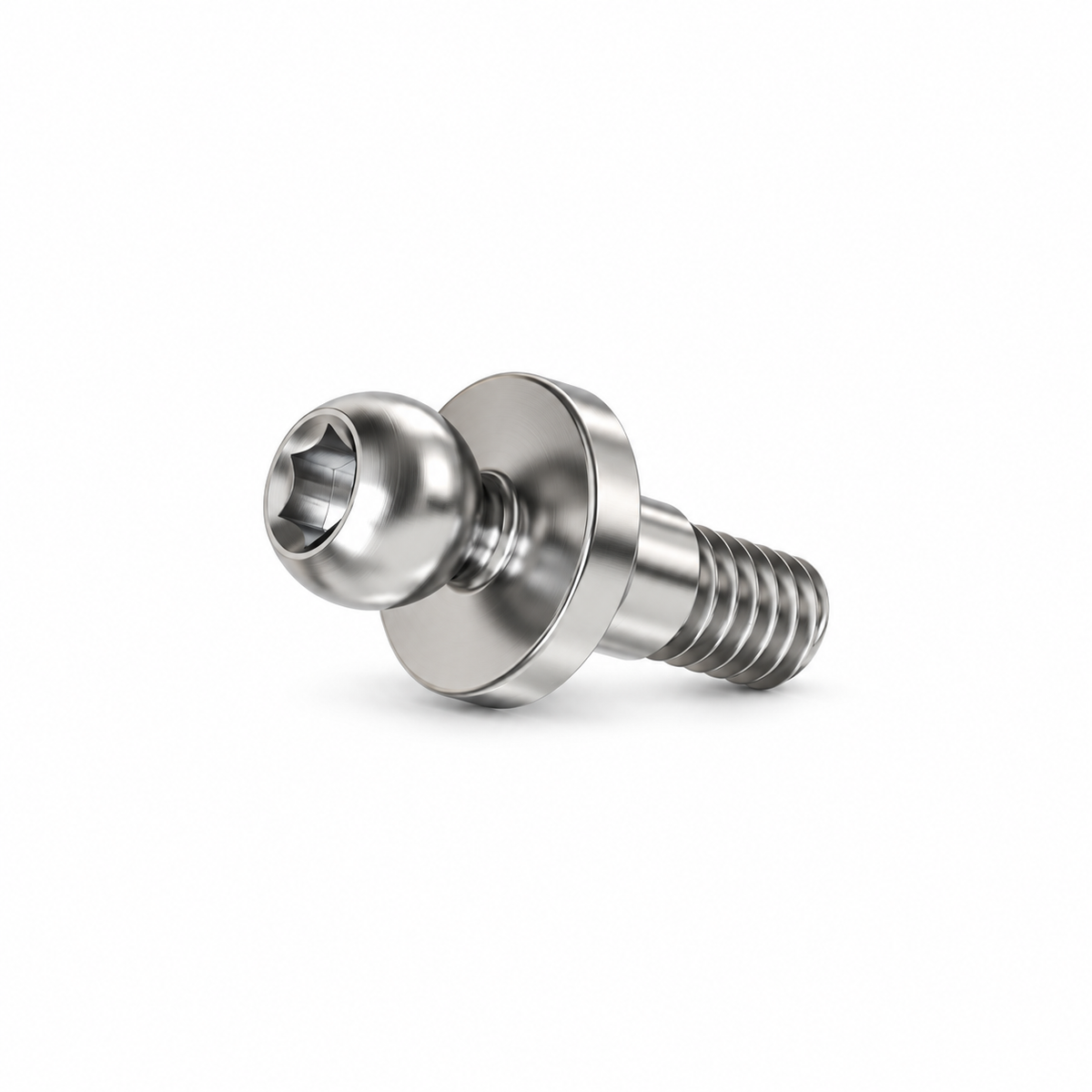Straight Ball Attachment Ø4.2mm for AB Dent® Internal Hex Standard Platform