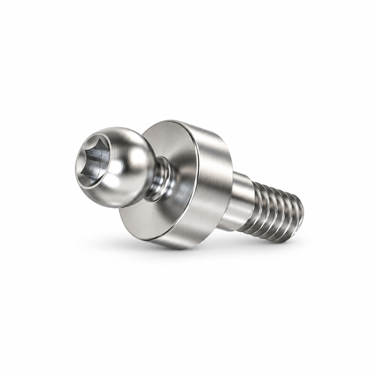 Straight Ball Attachment Ø4.2mm for AB Dent® Internal Hex Standard Platform