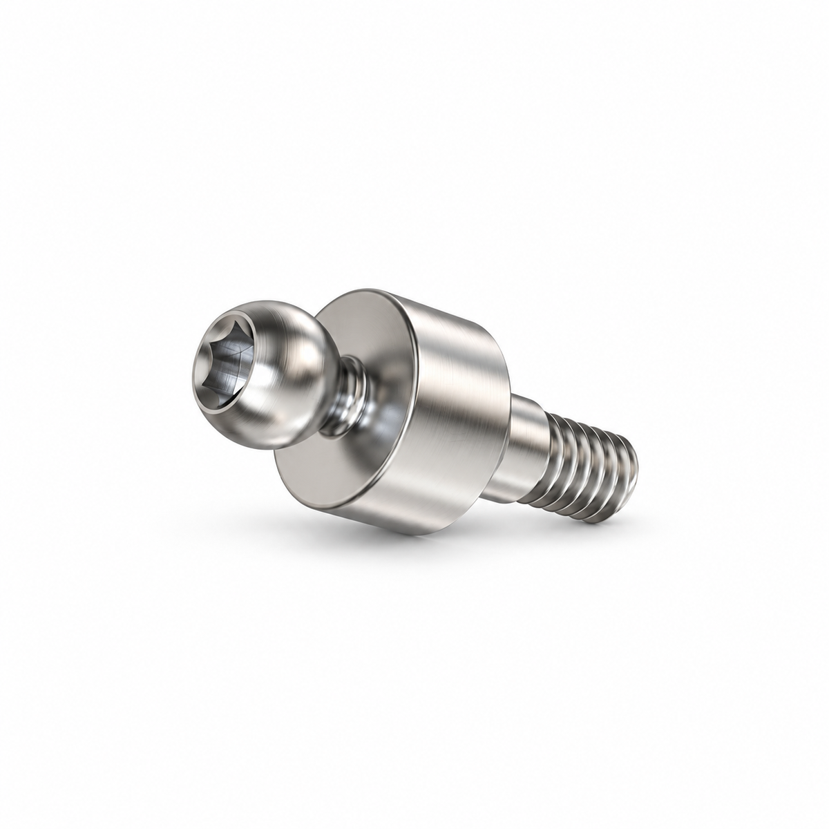 Straight Ball Attachment Ø4.2mm for AB Dent® Internal Hex Standard Platform