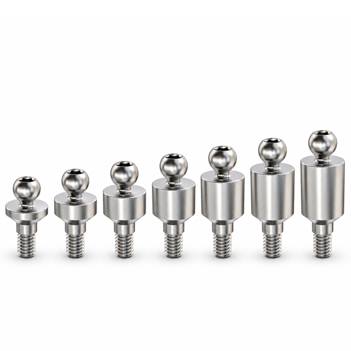 Straight Ball Attachment Ø4.2mm for AB Dent® Internal Hex Standard Platform