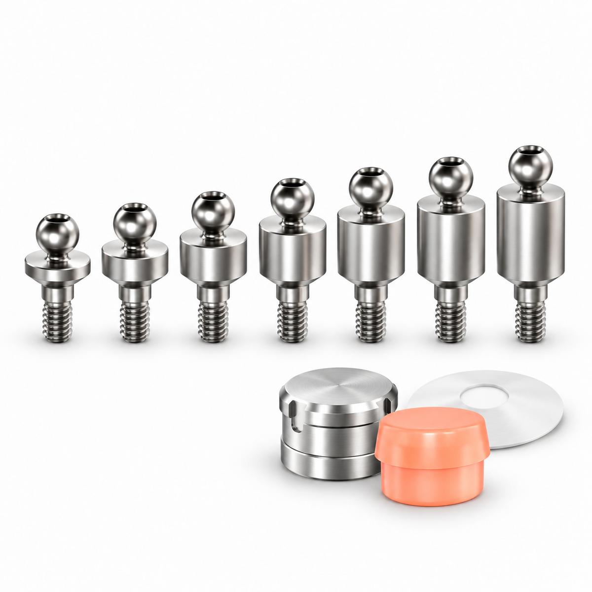 Straight Ball Attachment Set – Internal Hex SP
