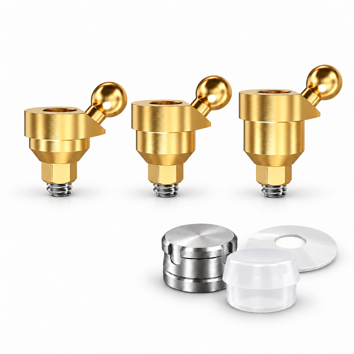 Angulated 40° Ball Attachment Set – Internal Hex SP