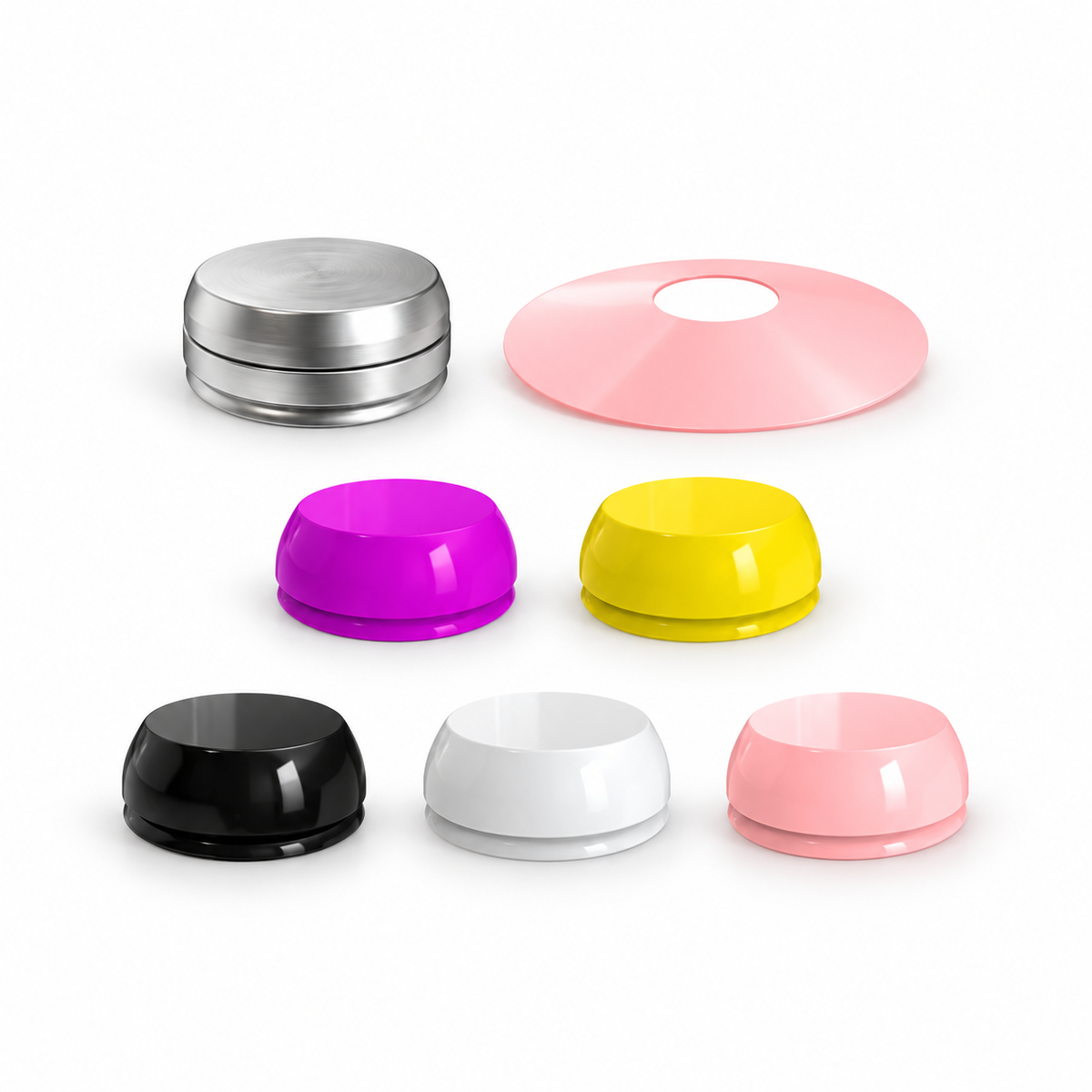 Retentive Caps for Click Attachments | Pack of 5