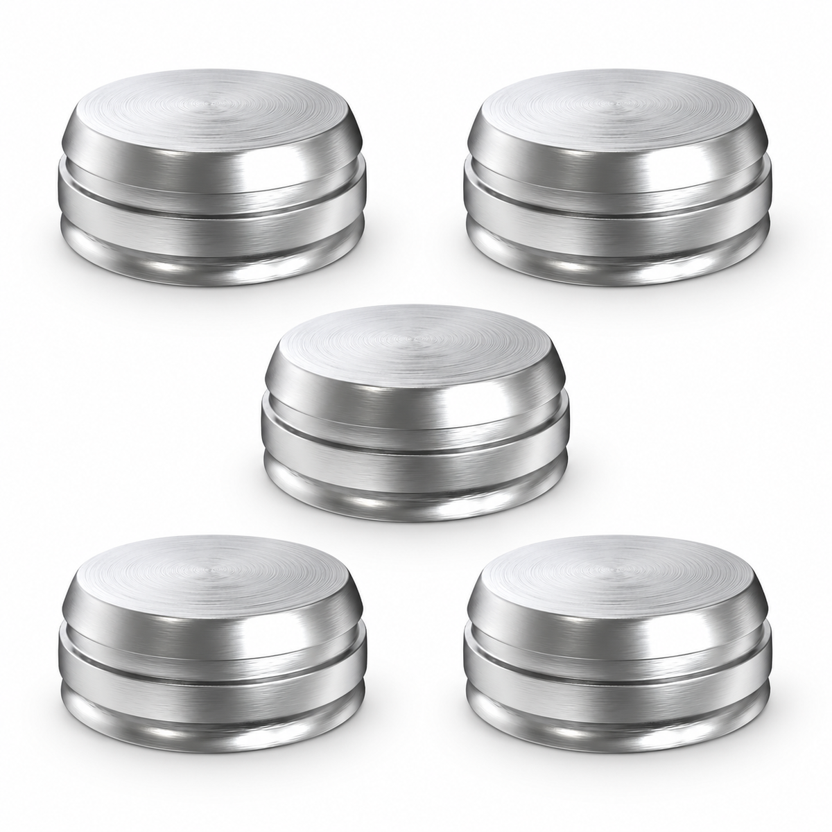 Retentive Caps for Click Attachments | Pack of 5