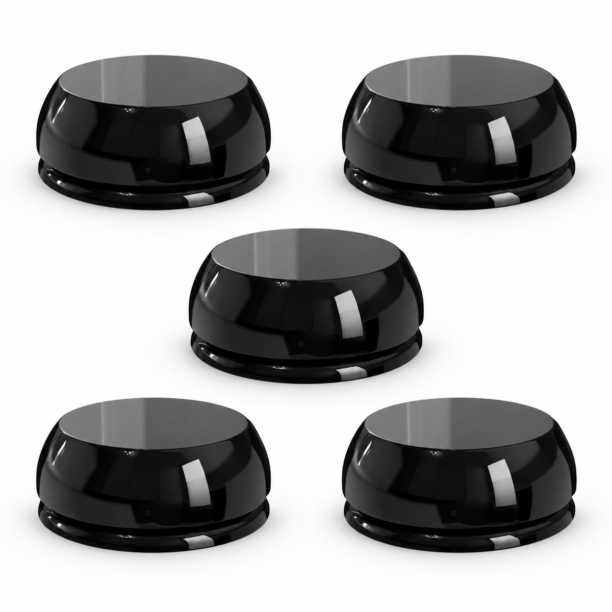 Retentive Caps for Click Attachments | Pack of 5