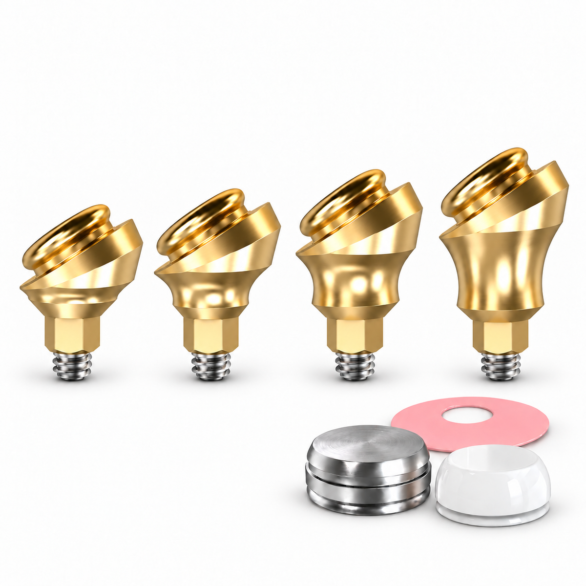 Angulated 30° Click Attachment Set – Internal Hex SP