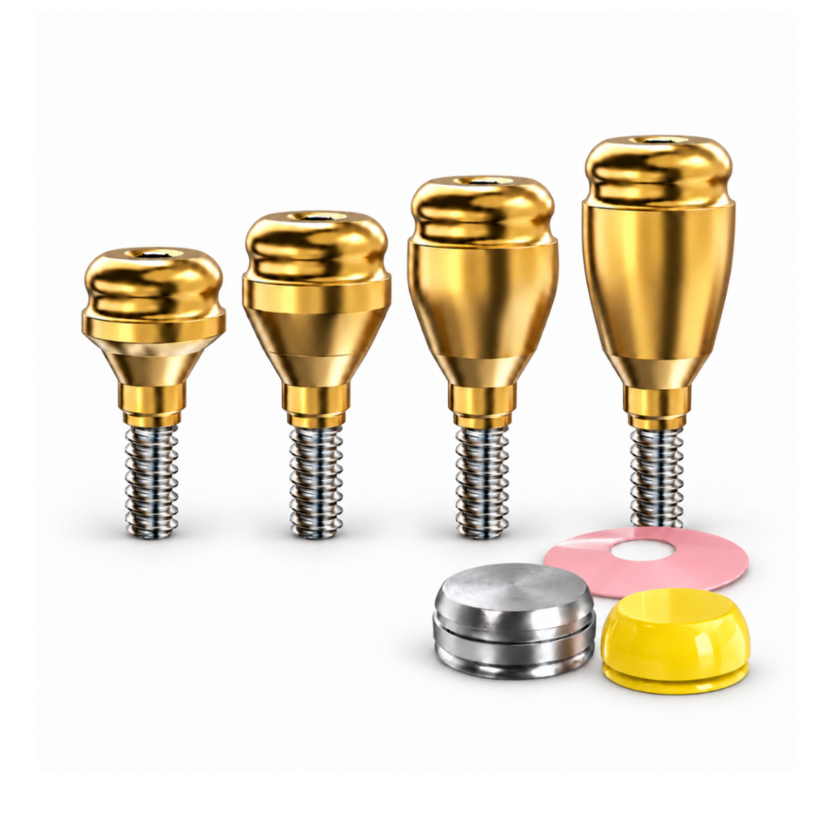 Straight Click Attachment Set – Internal Hex Slim