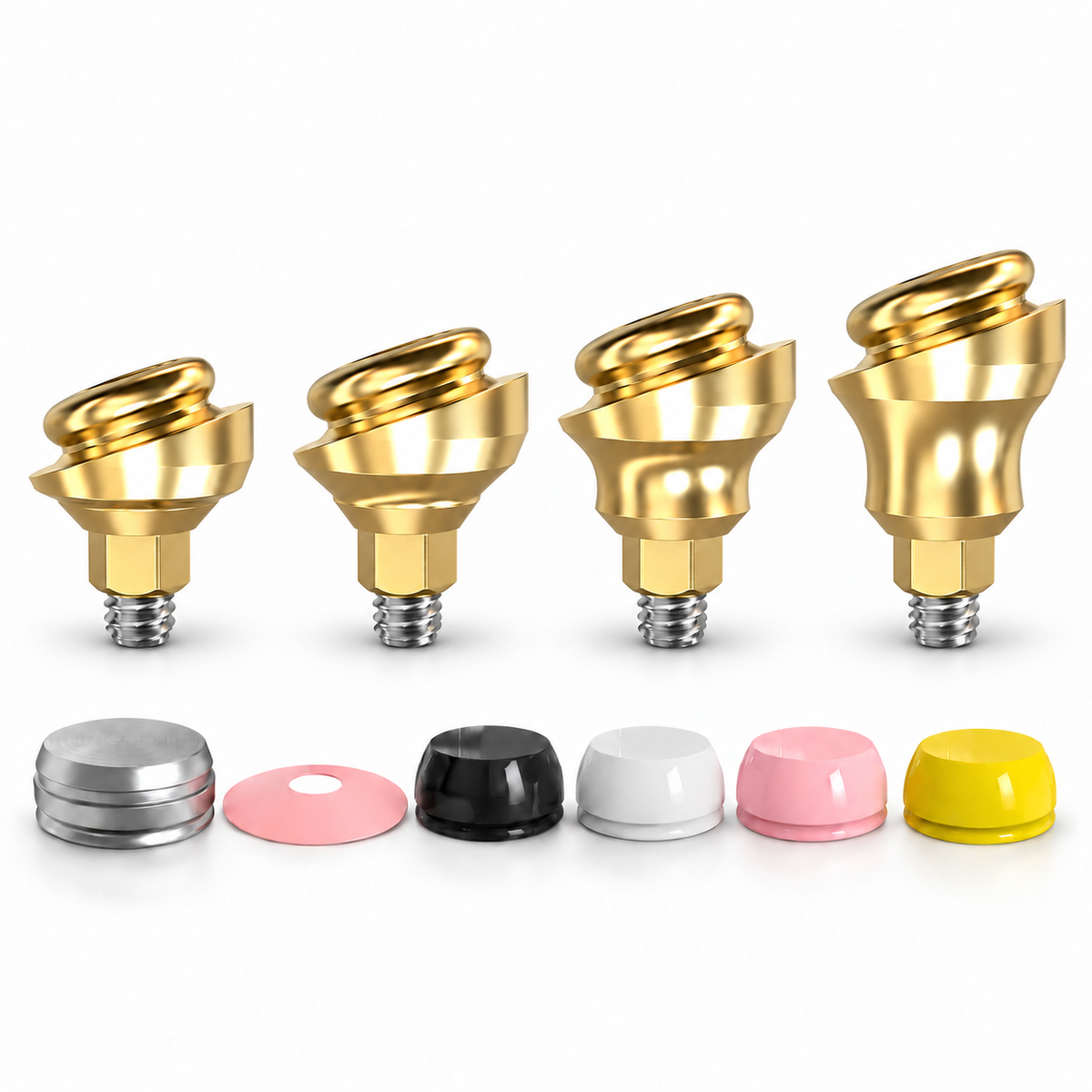 Angulated Premium 18° Loc Attachment Kit Ø4.2mm for Implant Direct® Legacy Internal Hex 3.5mm & 4.5mm Platforms