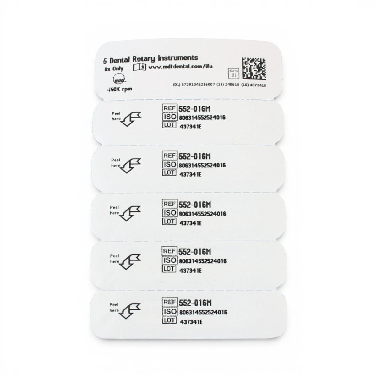 MDT FG Diamond Bur - Depth Marker 834 Dental Bur, 5pcs