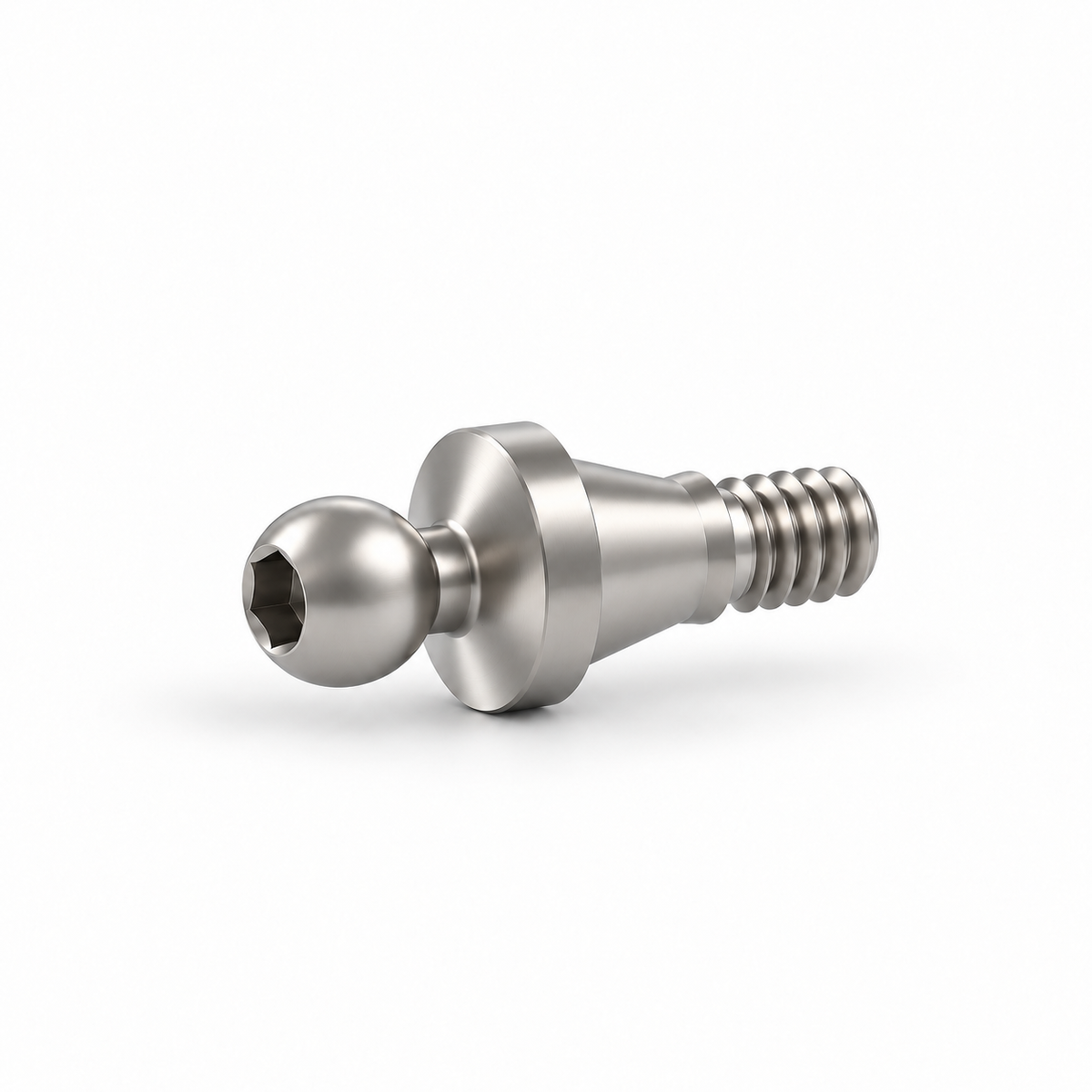 Straight Ball Attachment Set – Regular Platform Conical Connection