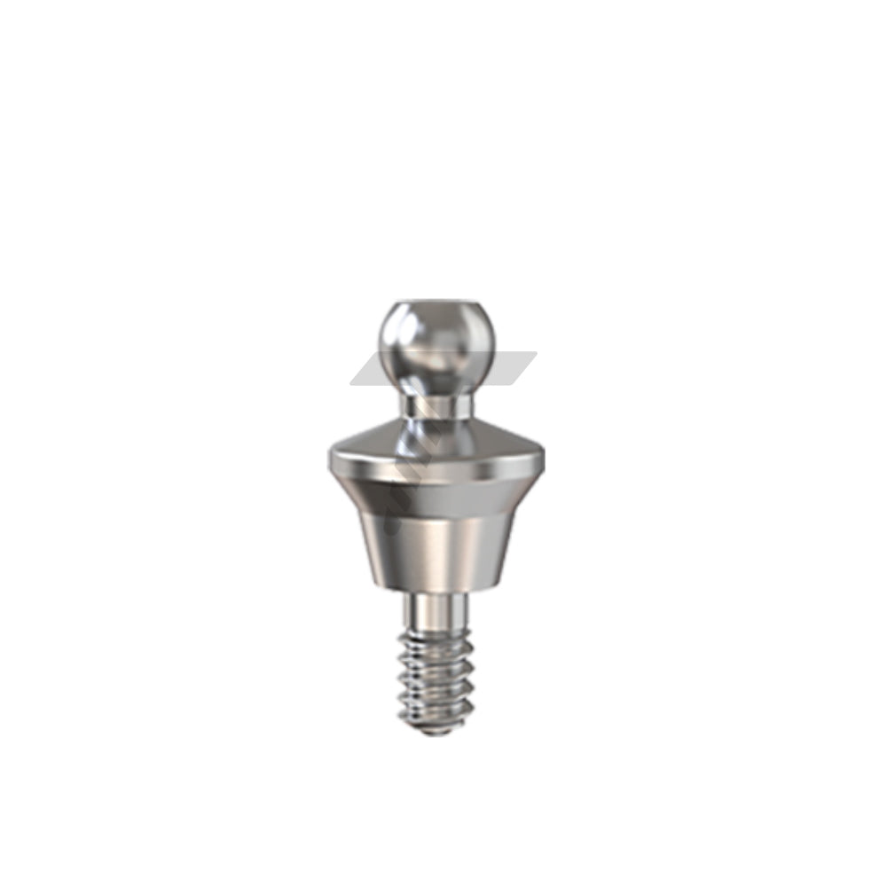Straight Ball Attachment – Regular Platform Conical Connection