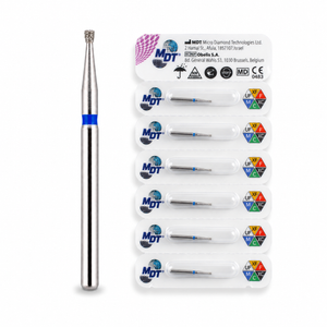 MDT FG Diamond Bur - Inverted Cone 805 Dental Bur, 5pcs