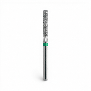 MDT FG Diamond Bur - Flat End Cylinder 837 Dental Bur, 5pcs