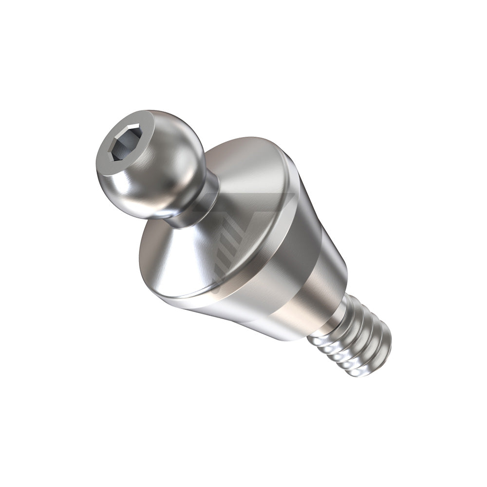 Straight Ball Attachment – Regular Platform Conical Connection
