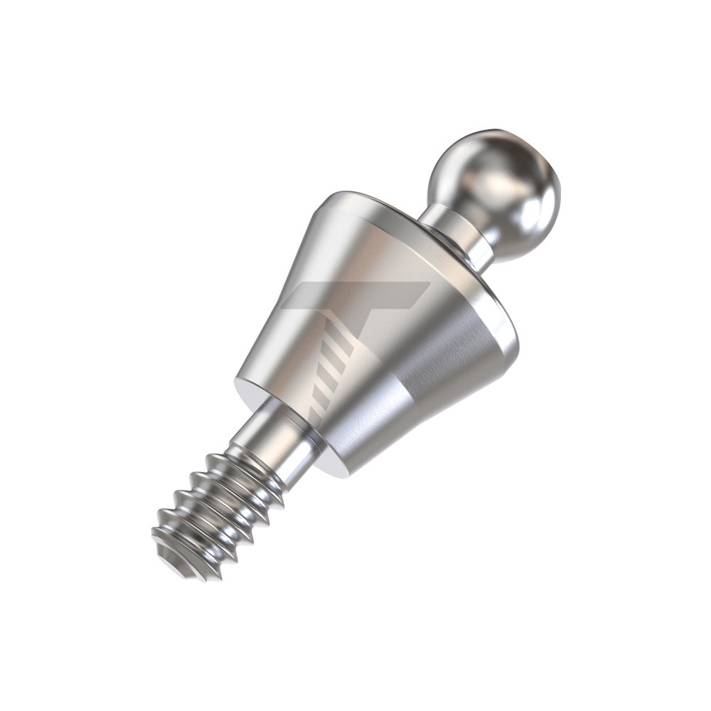 Straight Ball Attachment – Regular Platform Conical Connection