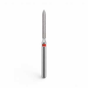 MDT FG Diamond Bur - Beveled Cylinder 886 Dental Bur, 5pcs
