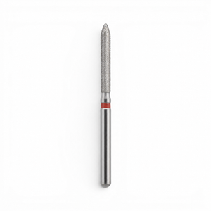 MDT FG Diamond Bur - Beveled Cylinder 886 Dental Bur, 5pcs