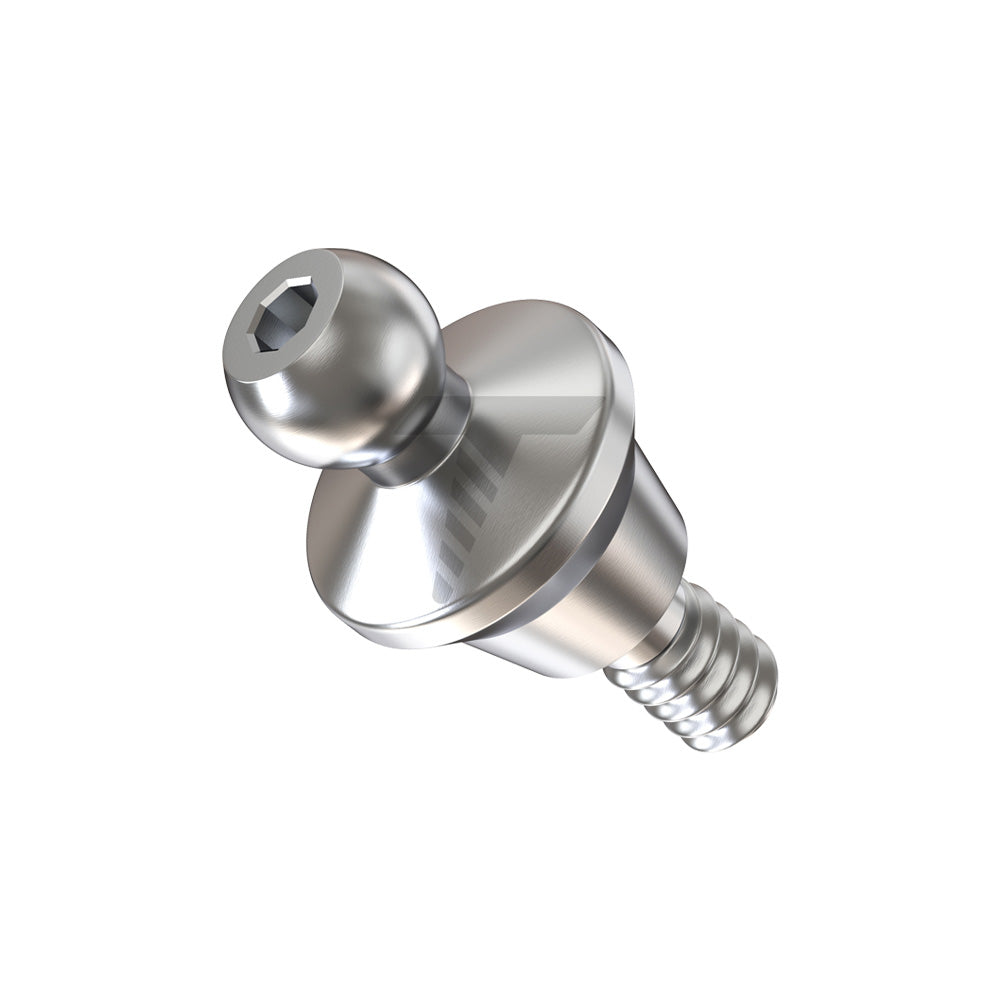 Straight Ball Attachment – Regular Platform Conical Connection