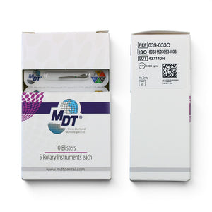 MDT FG Diamond Bur - Barrel 811 Dental Bur, 5pcs