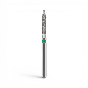 MDT FG Diamond Bur - Flame 862 Dental Bur, 5pcs