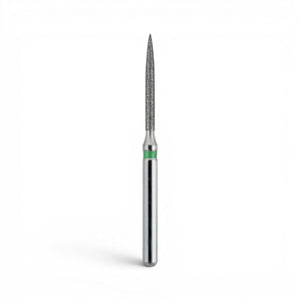 MDT FG Diamond Bur - Flame 863 Dental Bur, 5pcs
