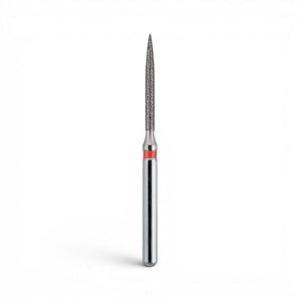 MDT FG Diamond Bur - Flame 863 Dental Bur, 5pcs