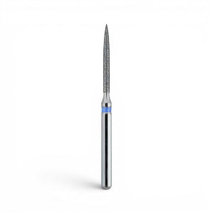 MDT FG Diamond Bur - Flame 863 Dental Bur, 5pcs