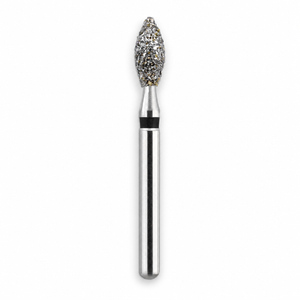 MDT FG Diamond Bur - Football 368 Dental Bur, 5pcs