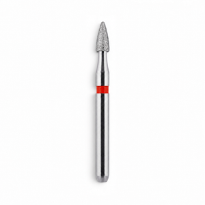 MDT FG Diamond Bur - Grenade Short Flame 390 Dental Bur, 5pcs