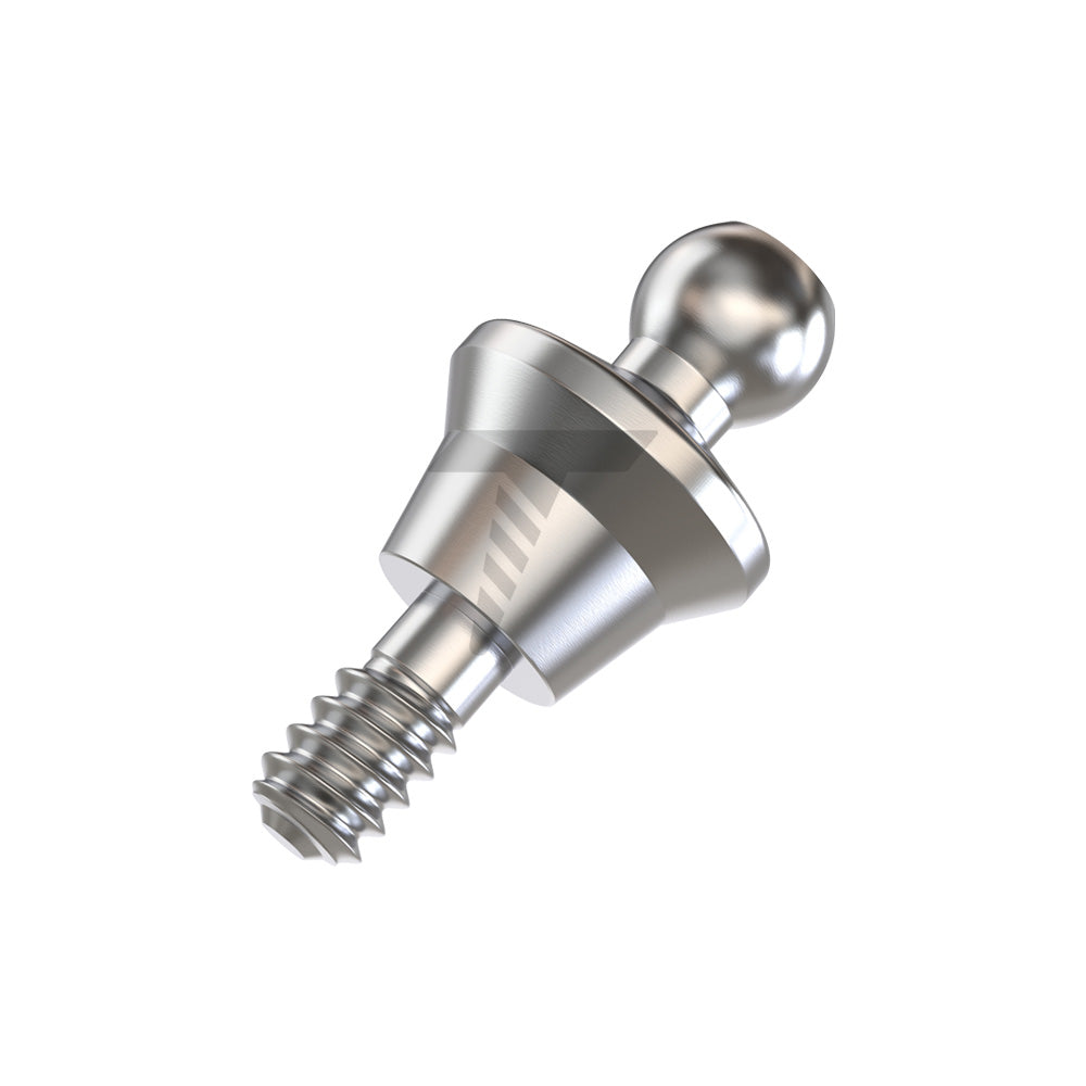 Straight Ball Attachment – Regular Platform Conical Connection