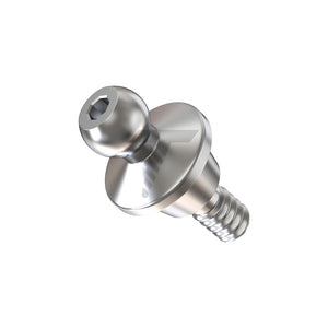 Straight Ball Attachment – Regular Platform Conical Connection